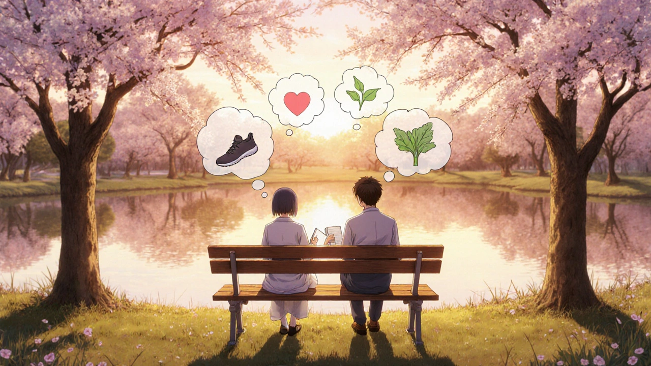 Patient discutant du traitement avec un cardiologue au clair de jour.