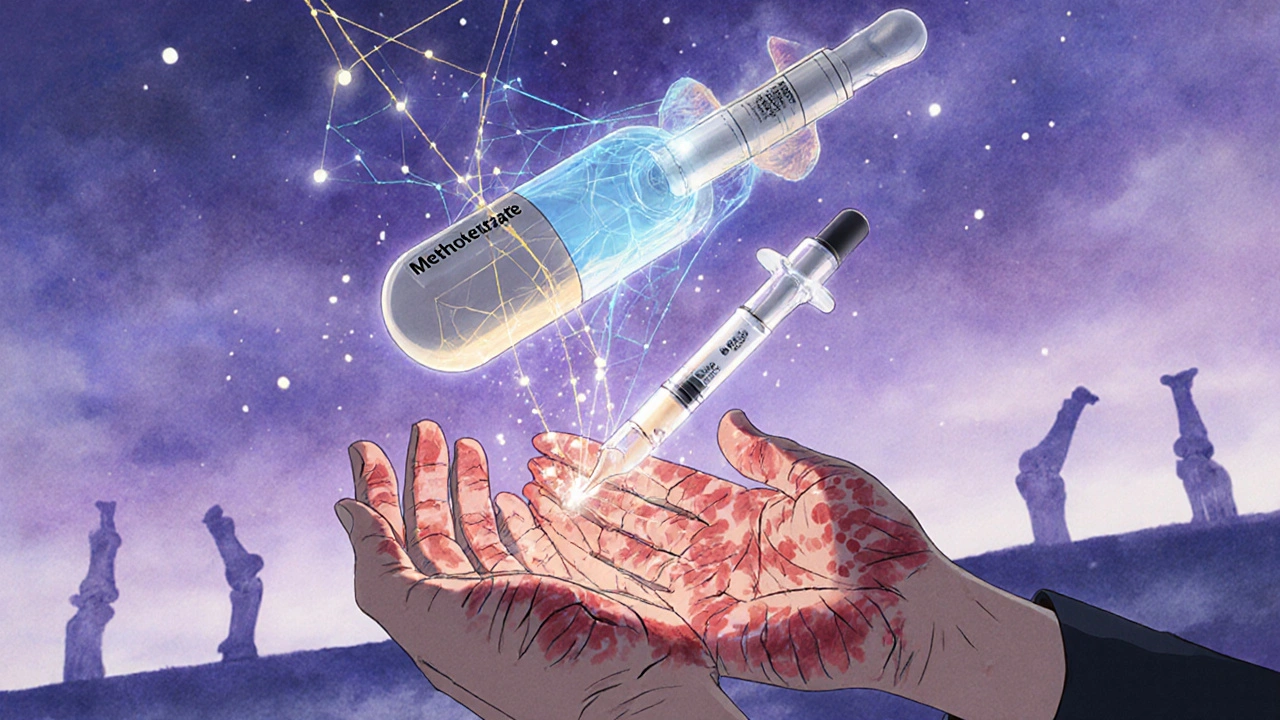 Médicaments contre l'arthrite rhumatoïde : interactions entre DMARD et biologiques