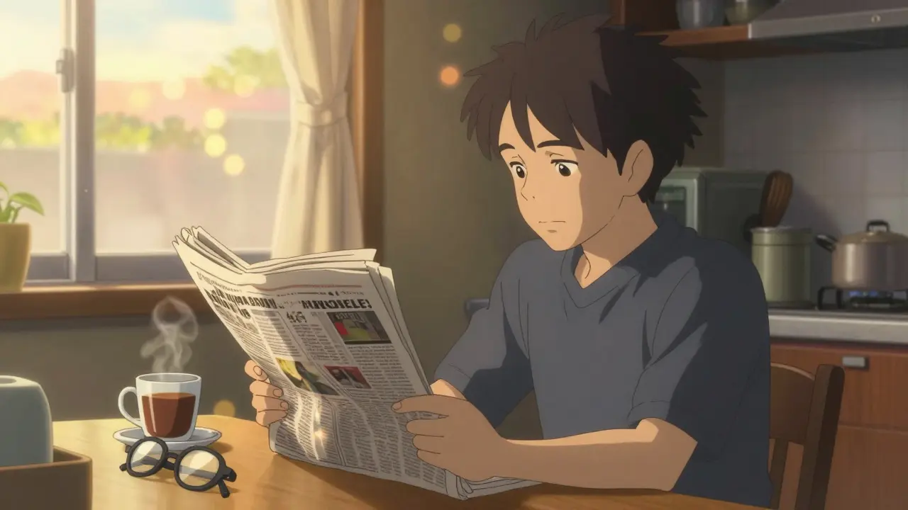 Presbytie : Difficulté à se concentrer de près et lunettes de lecture à l'âge mûr