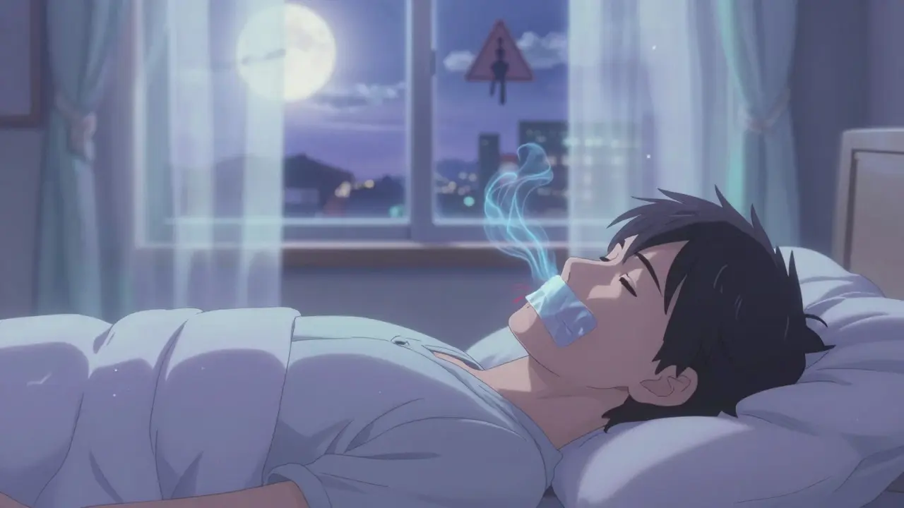 Mouth Taping and Sleep: Safety Concerns and Evidence