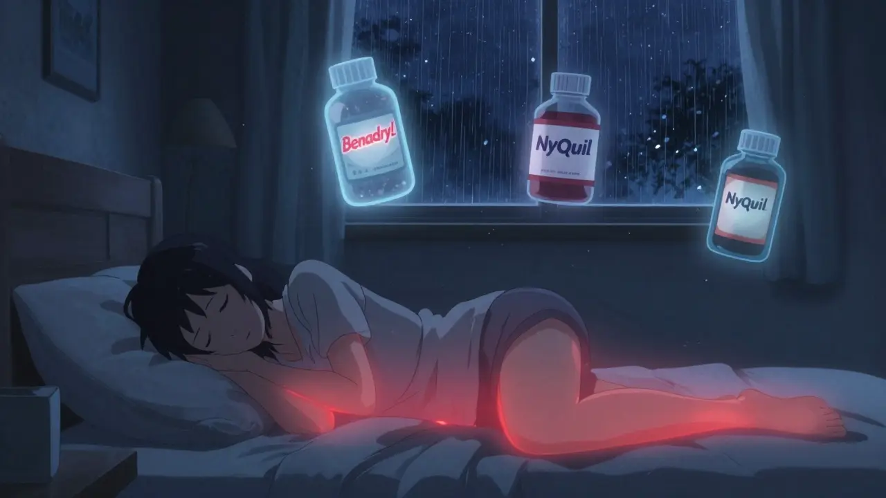 Antihistaminiques et jambes sans repos : comment ils aggravent les symptômes et quelles alternatives choisir