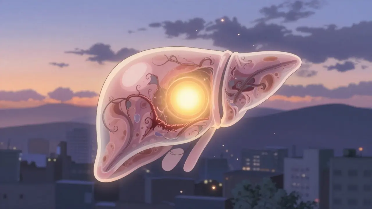 Cirrhose : Cicatrisation du foie, risque d'insuffisance et transplantation