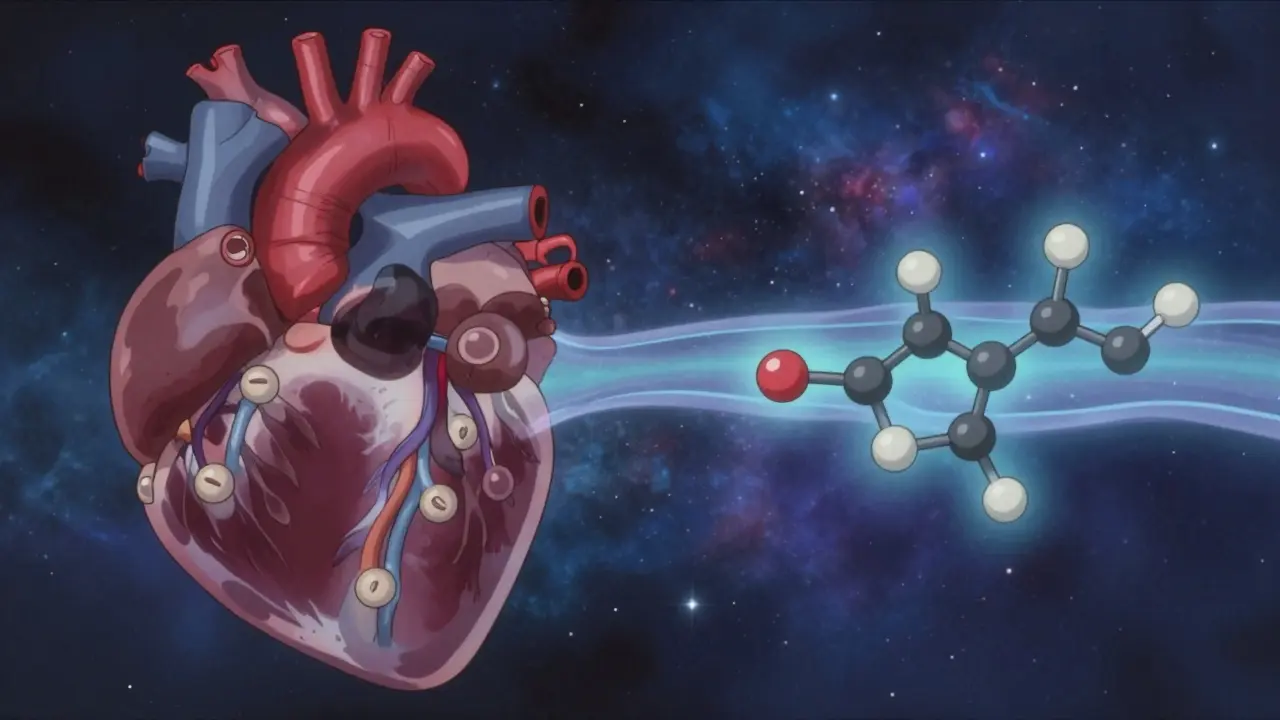 Comparaison moléculaire entre citalopram et escitalopram bloquant ou facilitant le flux de potassium dans un cœur battant.